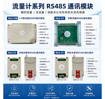 单路多路流量采集通讯模块